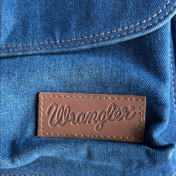 Wrangler Blue Denim Messenger Bag - Picture 3 of 12